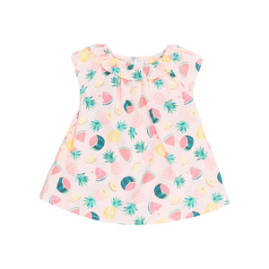 Robe manches courtes