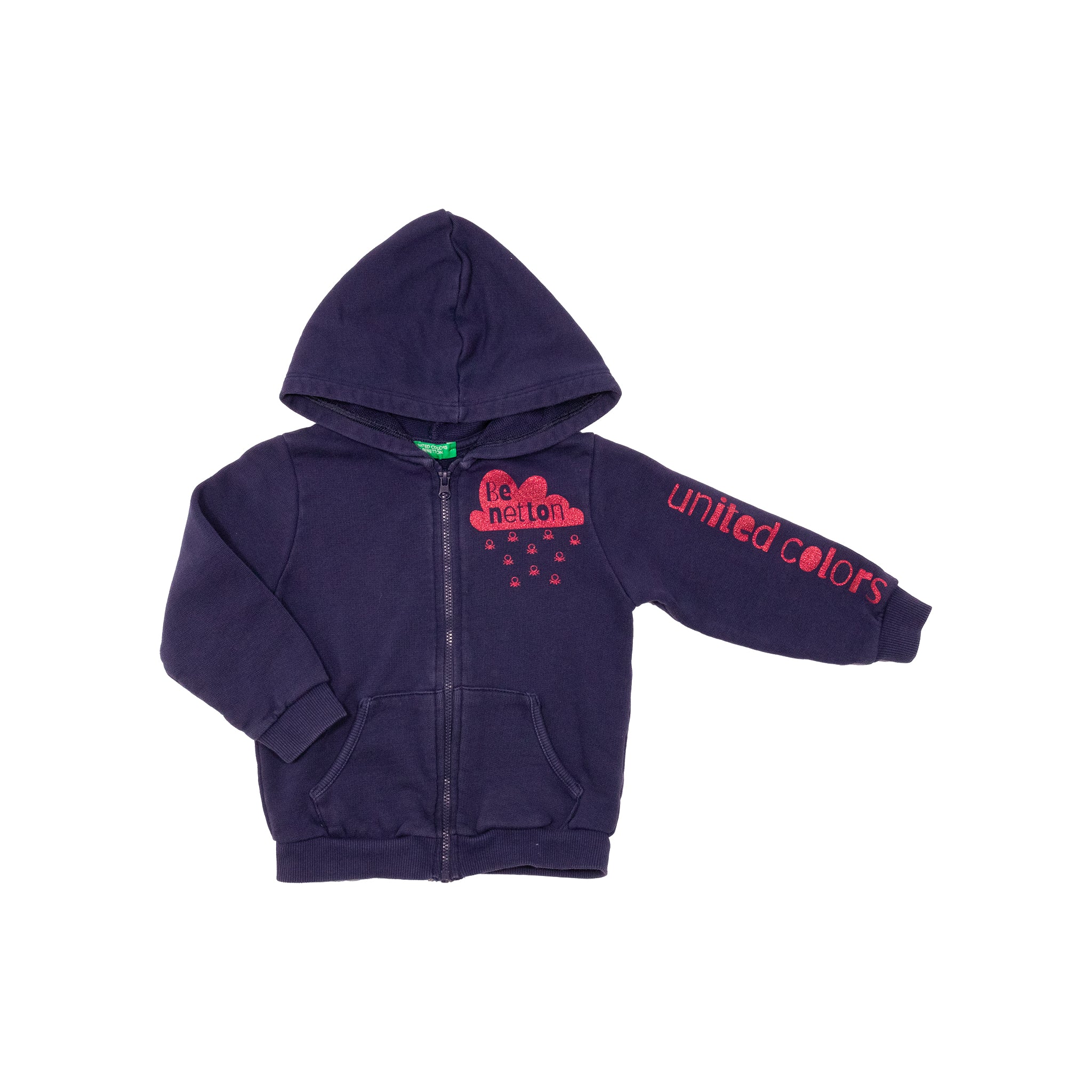 Sweat zippé à capuche