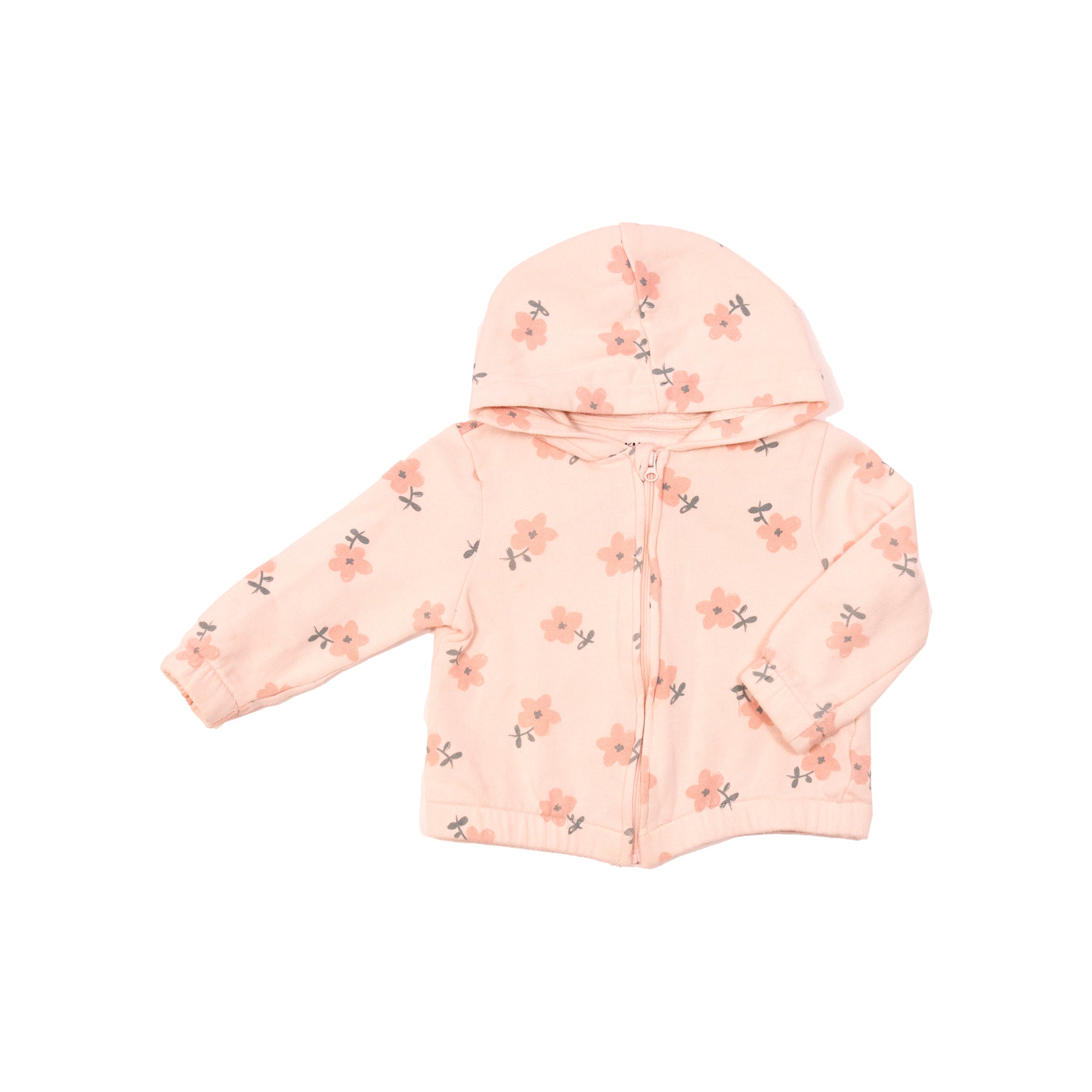 Sweat zippé à capuche