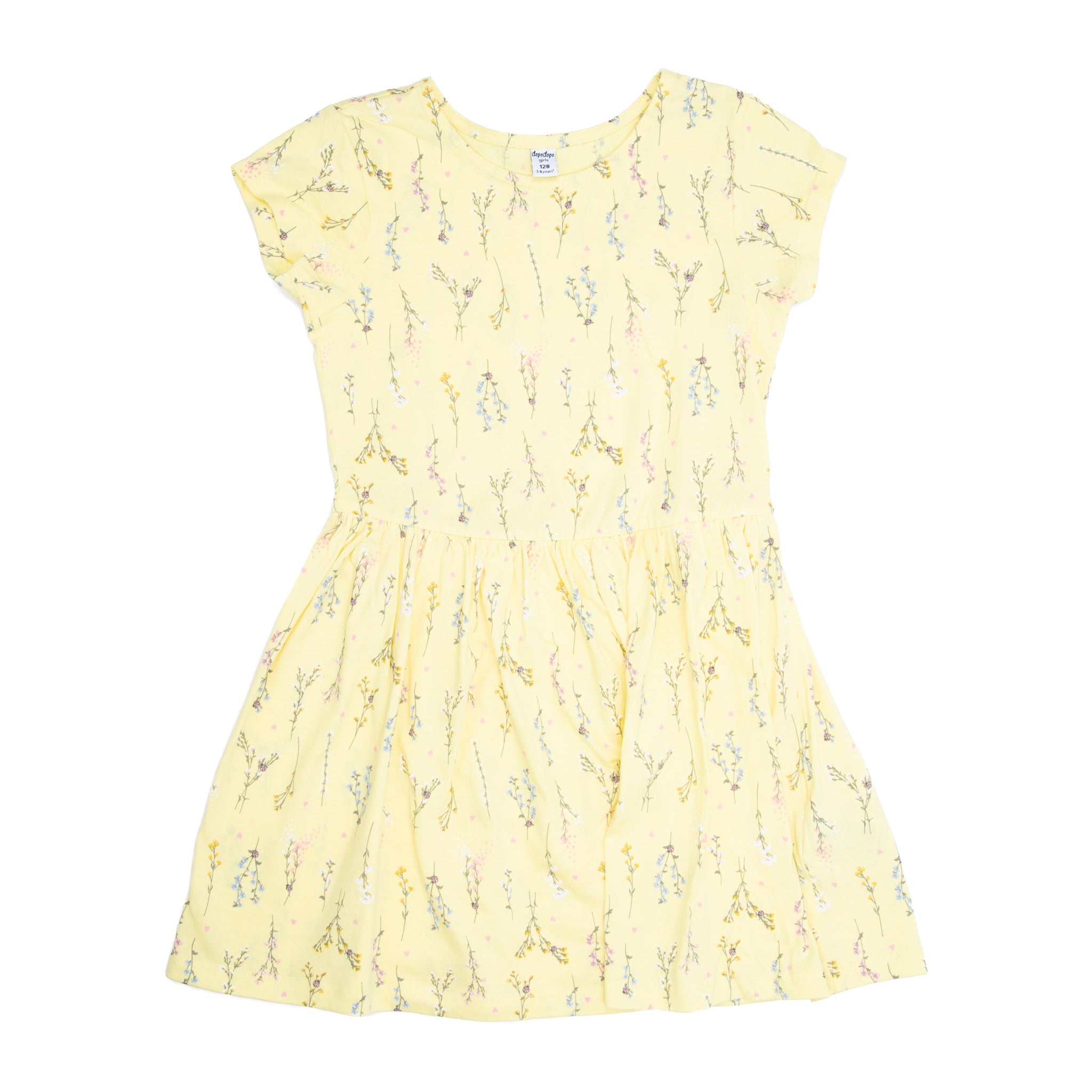 Robe manches courtes