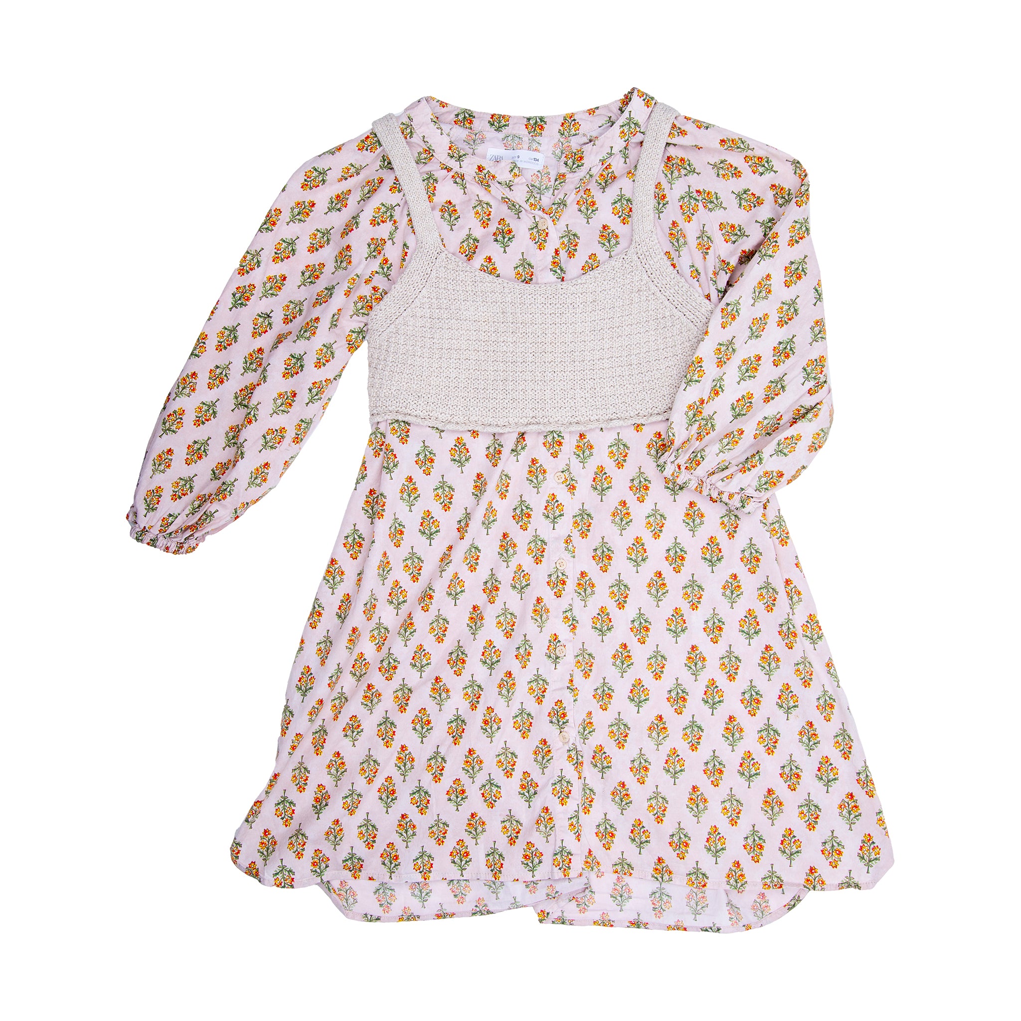 Robe manches longues