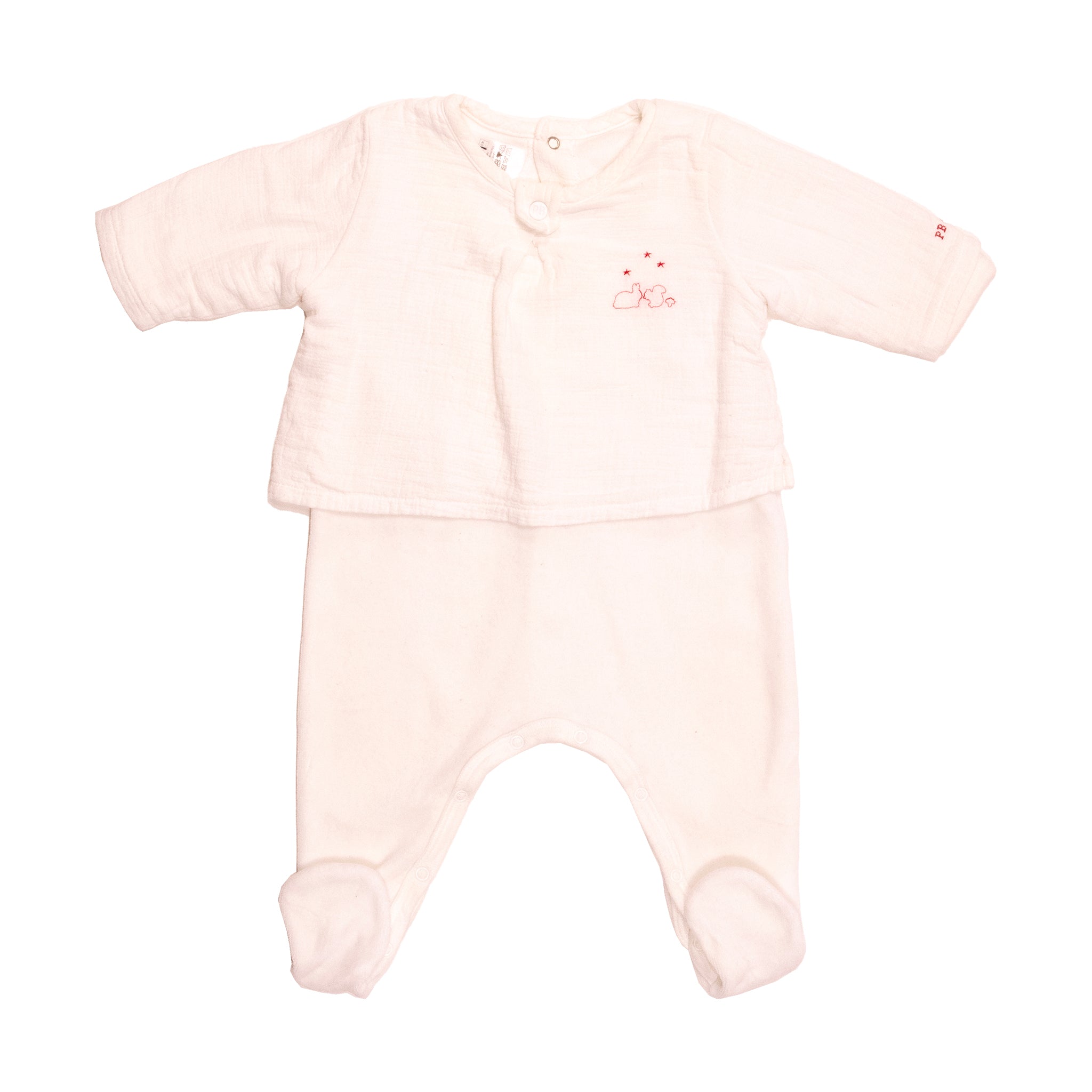 Pyjama une pièce avec pieds