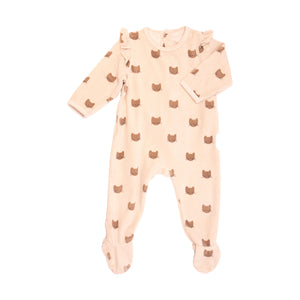 Pyjama une pièce avec pieds